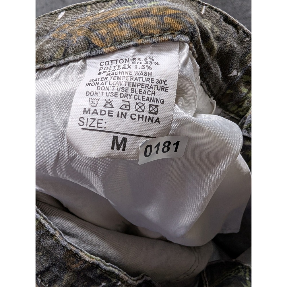 Guapi Distressed Camo Cargo Pants Patchwork Rippe… - image 6